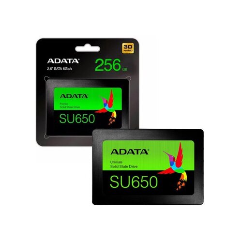 SSD ADATA 256GB 2,5&rdquo; SU650520MB/s read, 450MB/s writeSATA Cijene