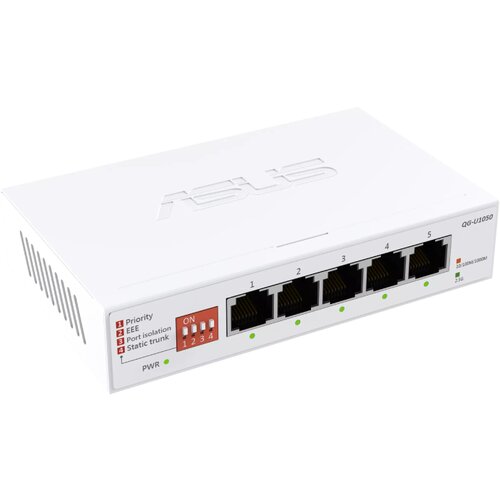 Asus QG-U1050 mrežni preklopnik, 5 &times; 2,5 Gb, neupravljivi Cijene