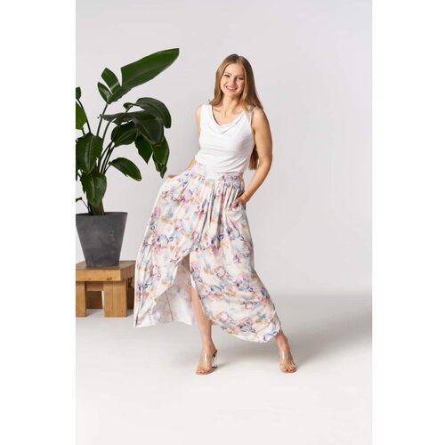 By Your Side Woman's Skirt Forsythia Spring Magnolias Cene
