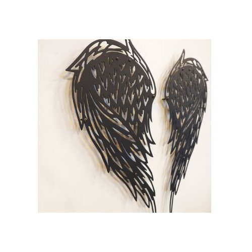 Wallxpert dekorativni metalni zidni pribor angel wings APT240LS Slike