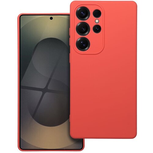  futrola silicone za samsung S25 plus narandzasta Cene