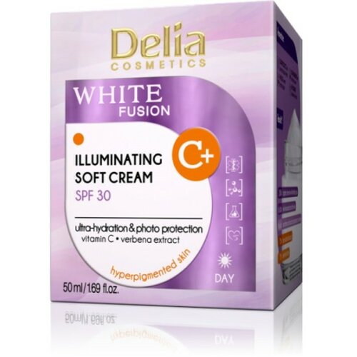 Delia krema za lice sa vitaminom c i crvenim algama za izbeljivanje kože spf 30 Cene