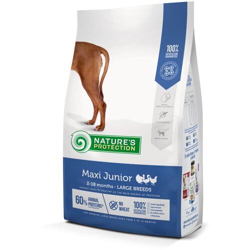 Nature&amp;#039;s Protection Hrana za pse Maxi Junior Large Breed, 12kg Slike