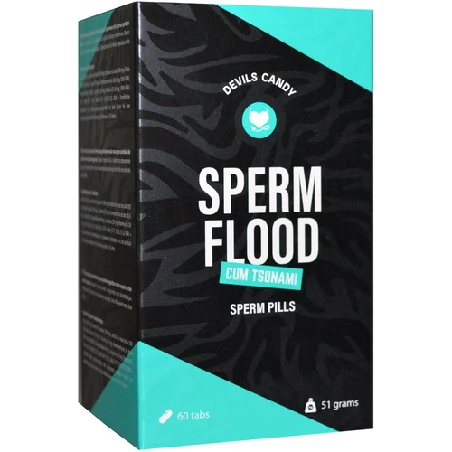 Morningstar Tablete za povečanje izliva Devils Candy Sperm Flood, 60 kom