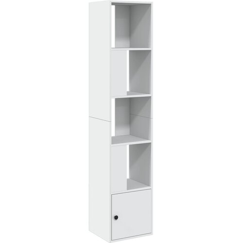  Regal za knjige bijeli 40 x 36 x 189 cm od konstruiranog drva Slike