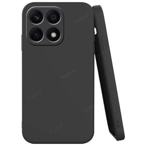  Gumijasti / gel etui Jelly za Honor X7a - črni Slike