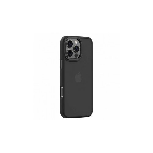 DEVIA futrola hard case pino series shockproof case za iphone 16 pro crna Slike