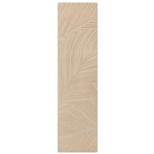 Flair Rugs Bež volneni tekač 60x230 cm Lino Leaf - Flair Rugs Cene