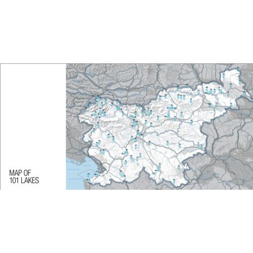 The Slovenia LAKES, Top 101 Lakes &amp;ndash; posodobljena izdaja (angle&amp;scaron;ki jezik) Slike