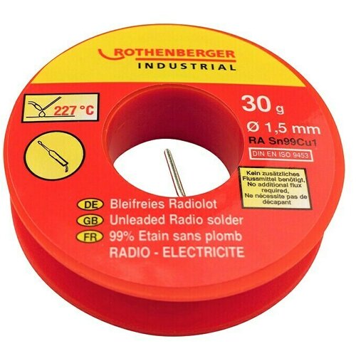 Rothenberger Industrial Radijska spajka (Premer: 1,5 mm, 30 g) Cene