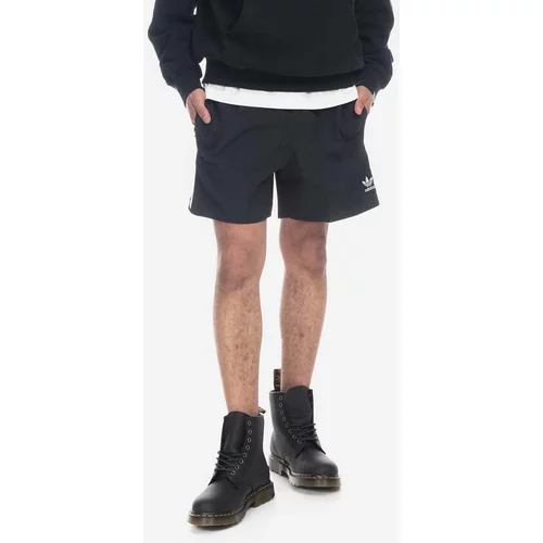 Adidas Kratke hlače Adicolor Sprinter moške, črna barva