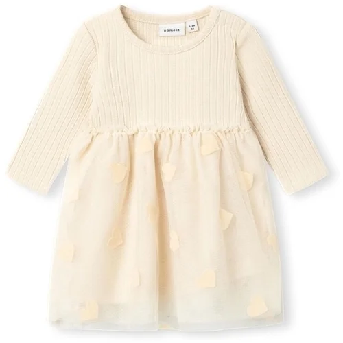 name it Najas Baby Dress - Summer Sand Bež