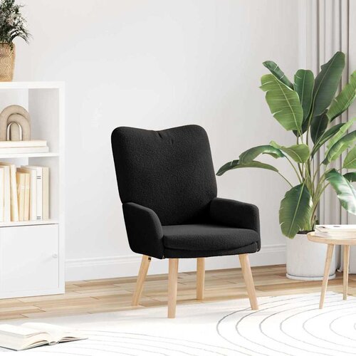  Fotelja Crna 63 x 67 x 94 cm Vuna i Plywood Cijene