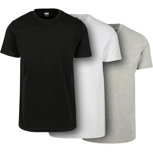 UC Men Basic T-shirt of 3 pieces black/white/grey