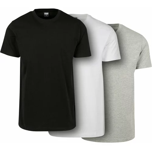 UC Men Basic T-shirt of 3 pieces black/white/grey