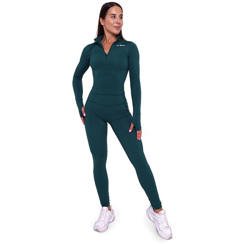 GymBeam ženska sportska majica Ignite Dark Green 92263 Slike