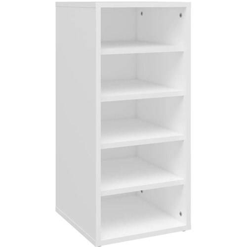 Maison Chic Omarica za obutev - Kopa za čevlje bela 31,5x35x70 cm iverna plo&amp;scaron;ča, (21776579) Slike
