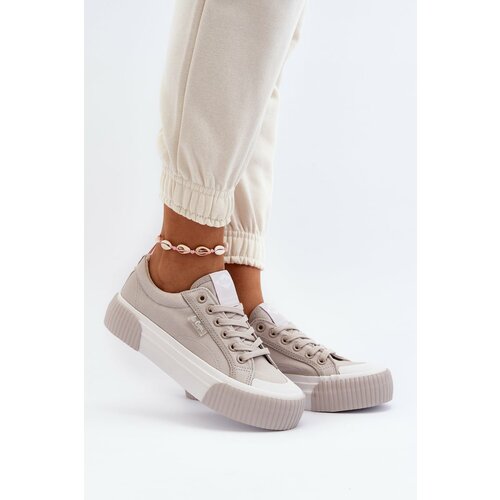 Kesi Women's sneakers with thick soles Lee Cooper grey Cene
