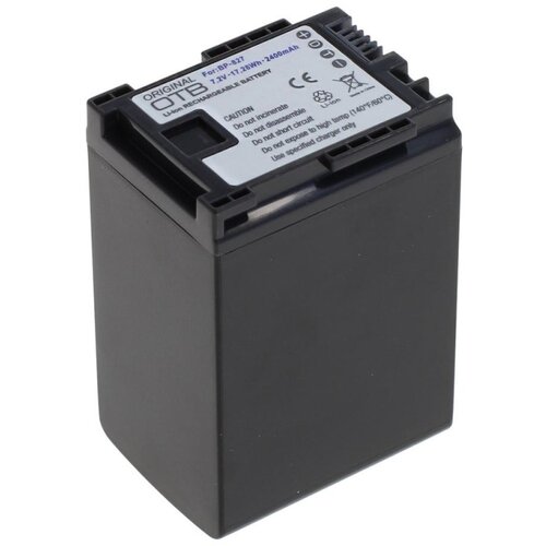 Green cell baterija BP-819 / BP-827 za canon legria HF-10 / HF-G10 / HF-S10, 2250 mah kompatibilna Slike