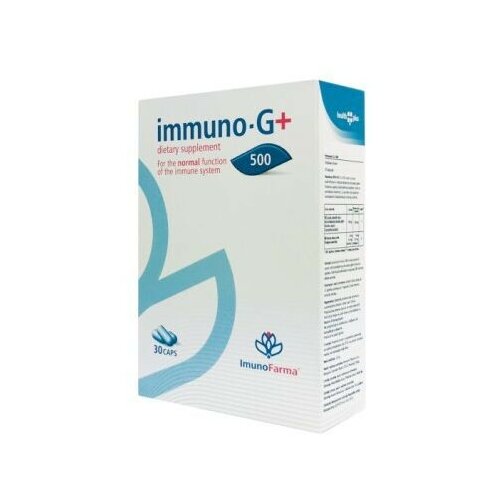 IMMUNO G + 500 mg 30 kapsula Slike