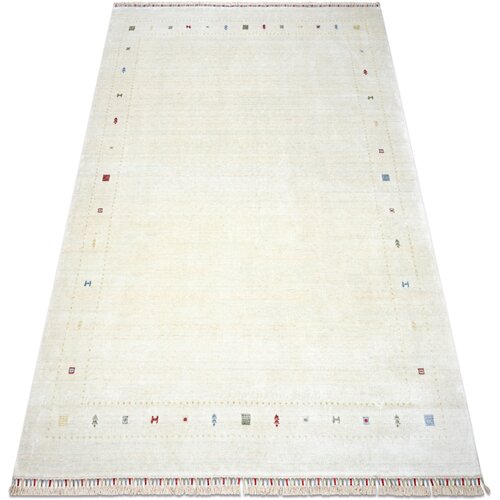 RugsX Preproge HERIZ A0987C preproga okvir krema - bambusova 200x290 cm Bež Cene