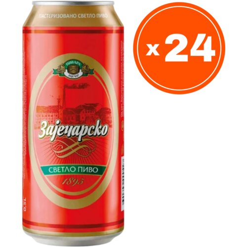 Zaječarsko Svetlo pivo, 0.5l, 24 komada Cene