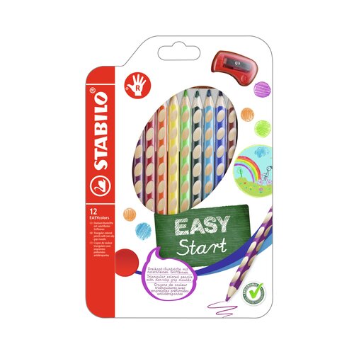Stabilo drvene bojice za desnoruke Easy Colors 12/1 Slike