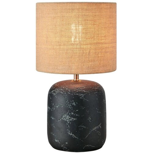 Markslöjd Crna/u prirodnoj boji stolna lampa sa sjenilom od jute (visina 45 cm) Montagna – Cijene