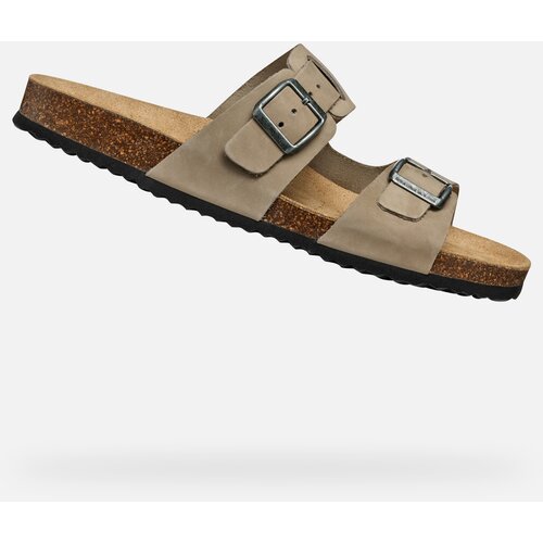 Geox Light grey men's slippers Ghita - Men's Cijene