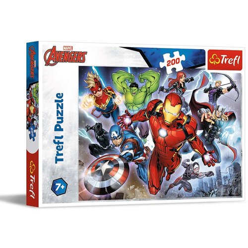 Trefl Trefl: Marvel Ma&amp;scaron;čevalci sestavljanka s 200 kosi Slike