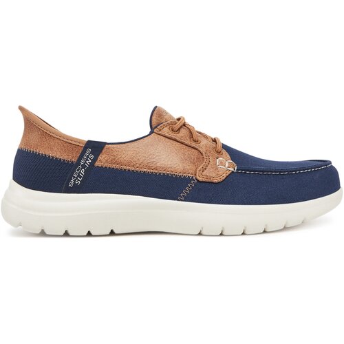 Skechers Mokasini On-The-Go Flex-Palmilla 136536/NVY Mornarsko modra Slike