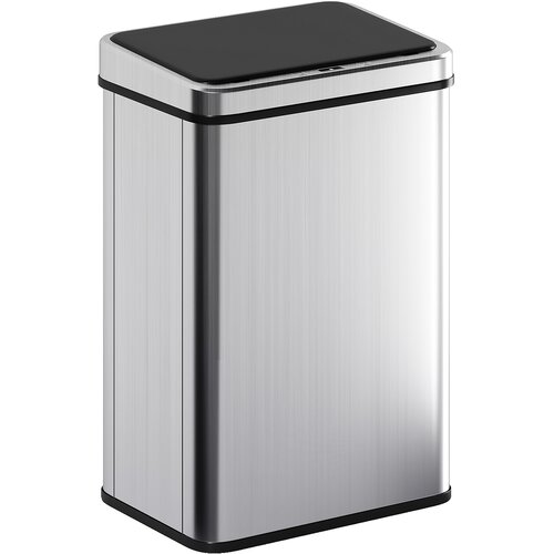 HOMCOM električni ko&scaron; za smeti ABS, 430 nerjaveče jeklo 35,5D x 26&Scaron; x 55V cm srebrno, (5000241858) Cene