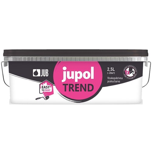 Jub Unutarnja disperzijska boja , Trend, coconut (Bijela boja pamuka, 2,5 l) Cijene