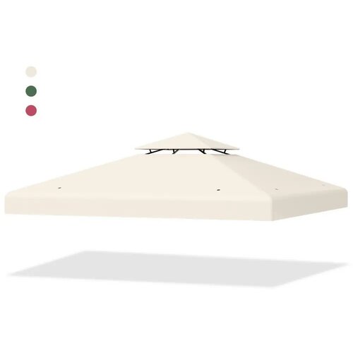 Venturo Gazebo zamensko platno 3x3m Bež Slike