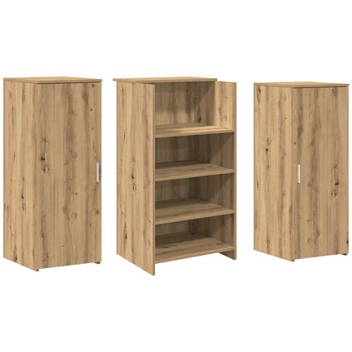  Recepcijski stol 135x50x103,5 cm od konstruiranog drva Slike