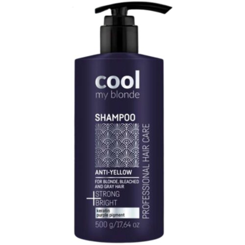 Chantal ljubičasti šampon za plavu kosu protiv žutila sa keratinom cool my blond 500ml Slike