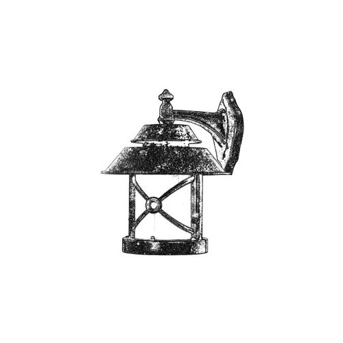 Opviq Vanjska zidna lampa BAP-68199-BKR-M2, 36 cm, IP65, E27, 40W, Smeđa Cene