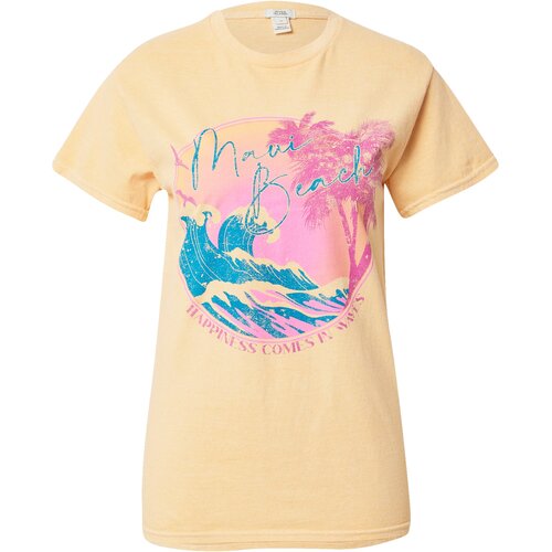River Island Majica &amp;#039;MAUI BEACH&amp;#039; cijansko modra / rumena / roza Slike
