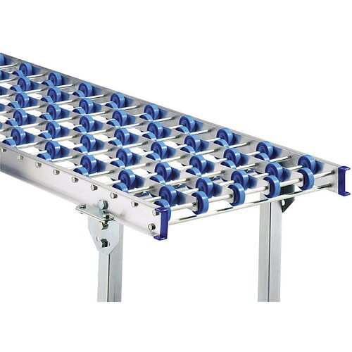 Gura Lahka valjčna proga, aluminijast okvir z valjčki iz umetne mase, širina proge 300 mm, osni razmak 100 mm, dolžina 1 m Cene