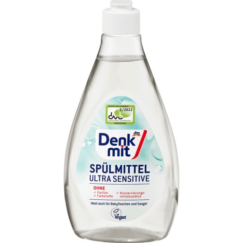 Denkmit ULTRA SENSITIVE Detergent za pranje sudova 500 ml Cene