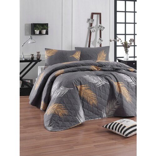 Lessentiel Maison set posteljina olivia, 180x225 cm, tamnosivi Cene