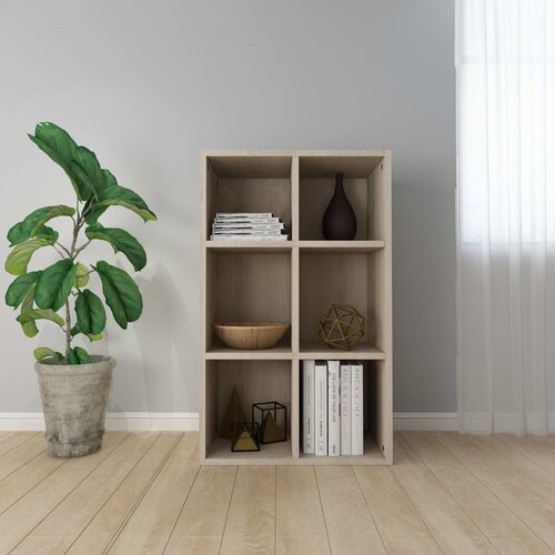 Ormarić za knjige / komoda boja hrasta 66 x 30 x 97,8 cm iverica Slike