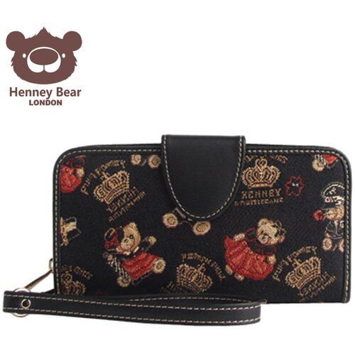 Janet Henny Bear Damski Novčanik Hw-002 Crown Bear Slike