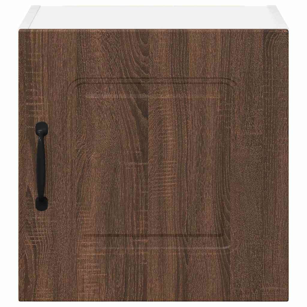  Zidni kuhinjski ormarić Zidne 2 pcs Smeđi hrast 40 x 31 x 40 cm Slike