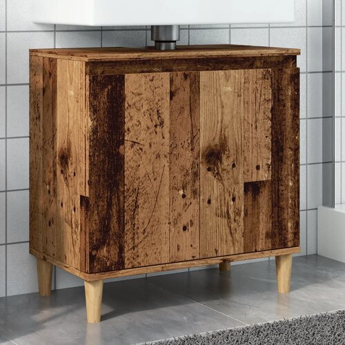 vidaXL Ormarić za umivaonik boja drva 58x33x60 cm konstruirano drvo Cijene