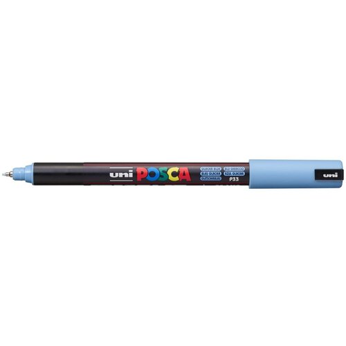 POSCA Uni flomaster; konica 0,7 mm kovina; nebeško moder, (21290520) Cene