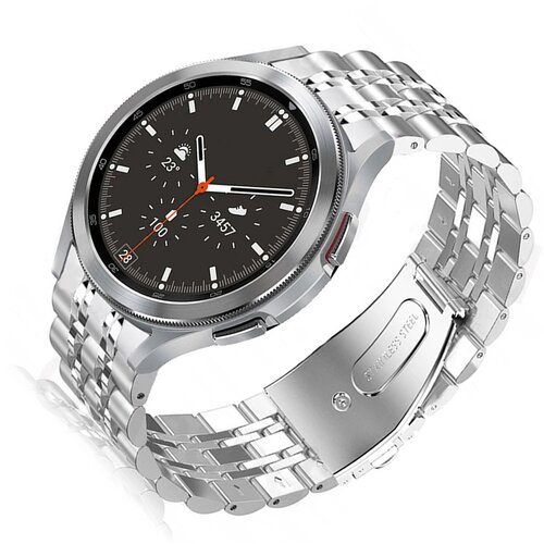 INF Srebrn nerjaveče jeklen pa&scaron;ček za Samsung Galaxy Watch 4/5/6, (5000079006) Cene