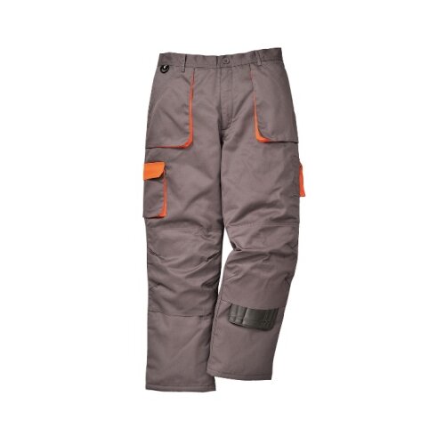 MONSUN Radne pantalone postavljene contrast sive/narandžaste, vel.xl ( 54883 ) Cene