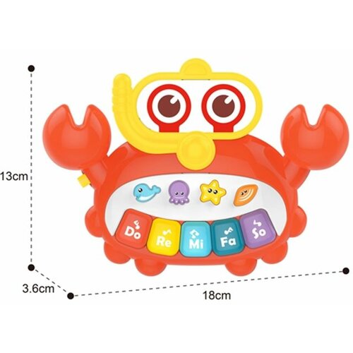 Bbo toys igračka muzički instrument - crab 18m+ (HE0535) Cene