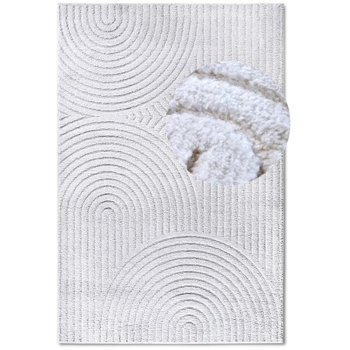Elle Decoration Bijeli tepih 120x170 cm Panglao New York White – Cene
